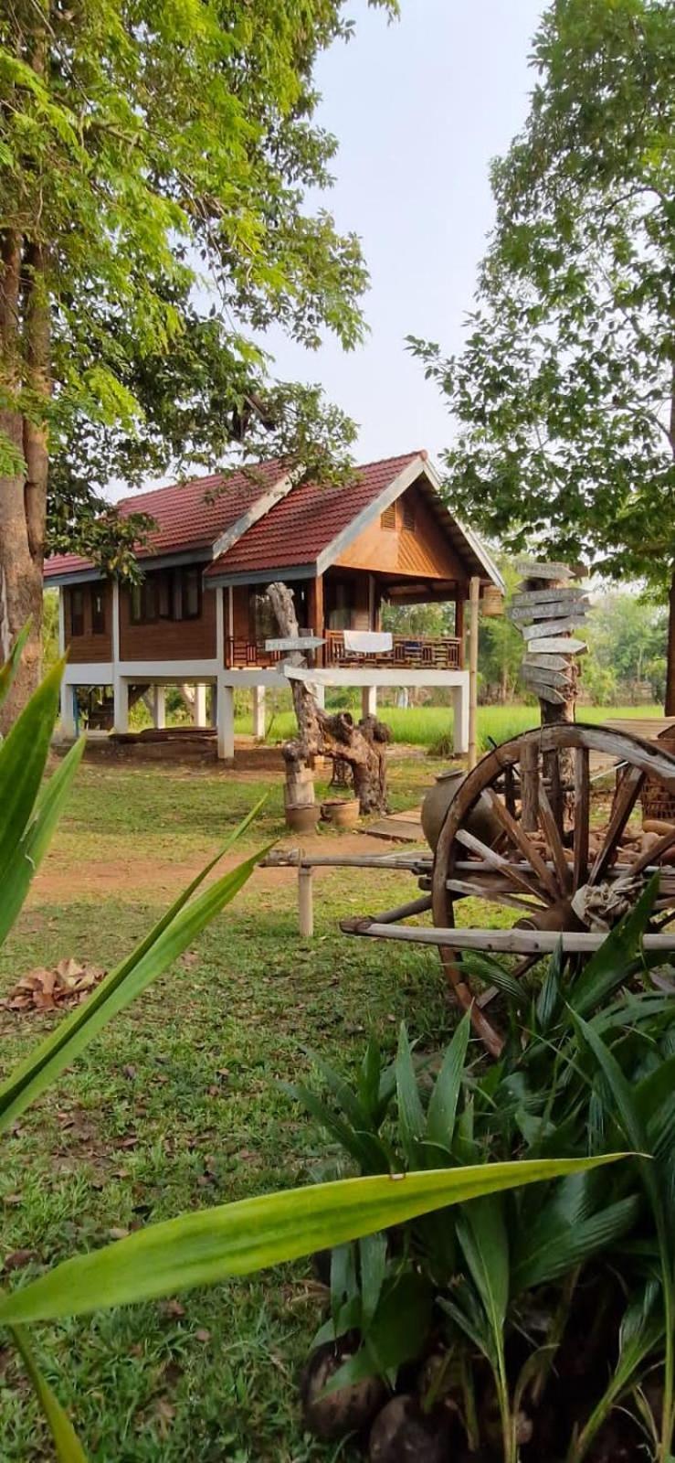 Bolaven Garden Bungalow And Tent - Tad Lo Ban Kiangtat المظهر الخارجي الصورة