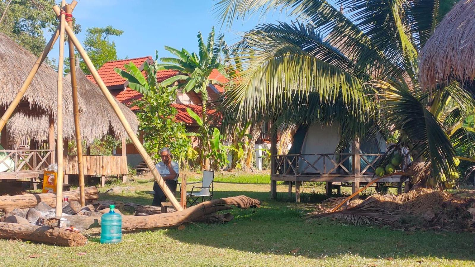 Bolaven Garden Bungalow And Tent - Tad Lo Ban Kiangtat المظهر الخارجي الصورة