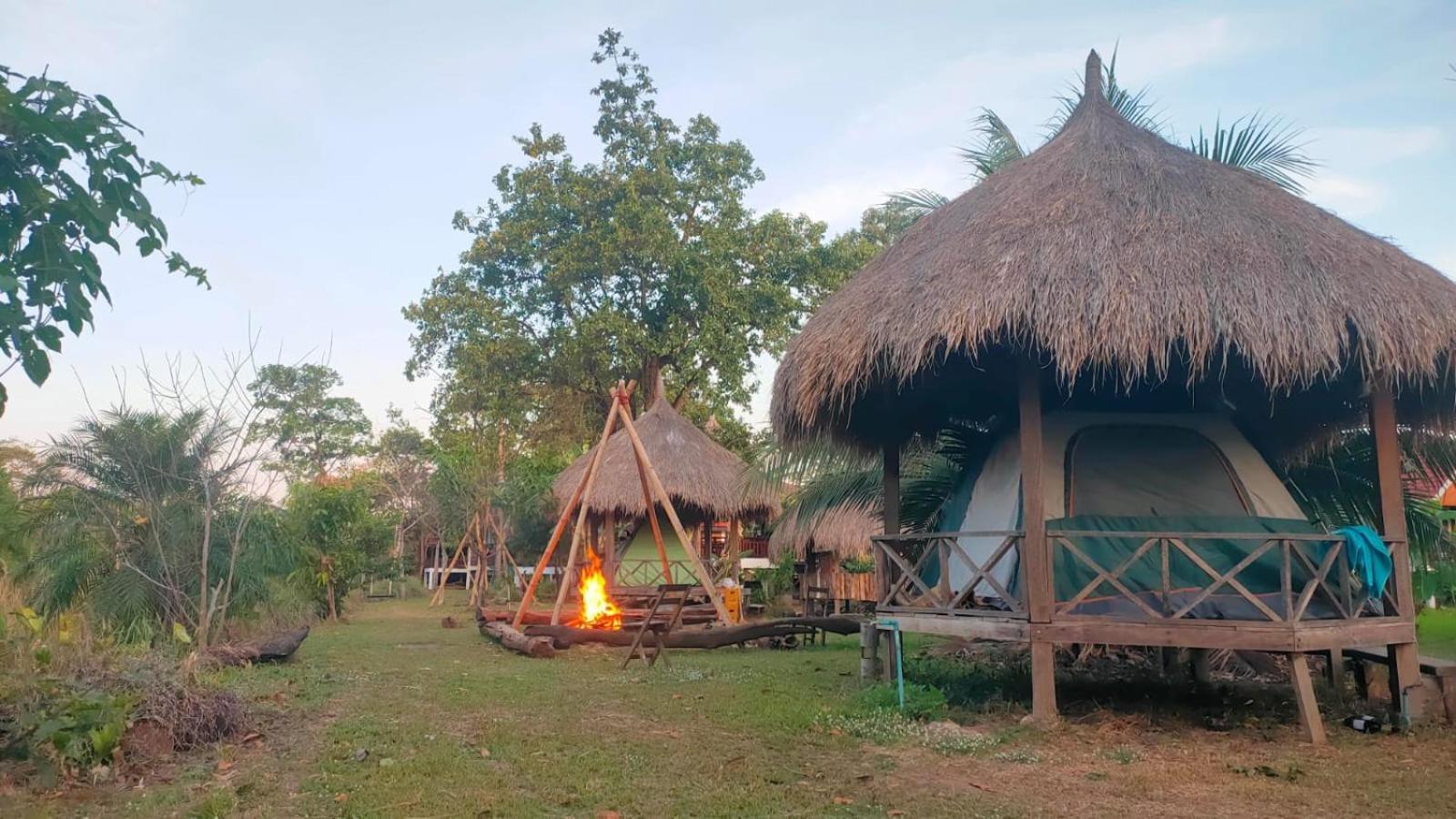 Bolaven Garden Bungalow And Tent - Tad Lo Ban Kiangtat المظهر الخارجي الصورة