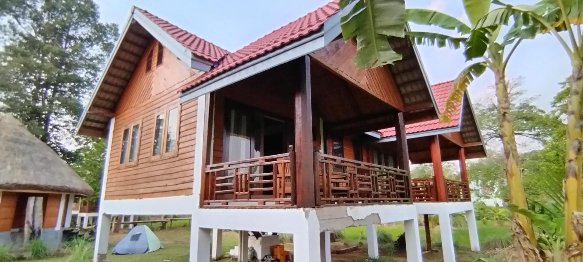 Bolaven Garden Bungalow And Tent - Tad Lo Ban Kiangtat المظهر الخارجي الصورة