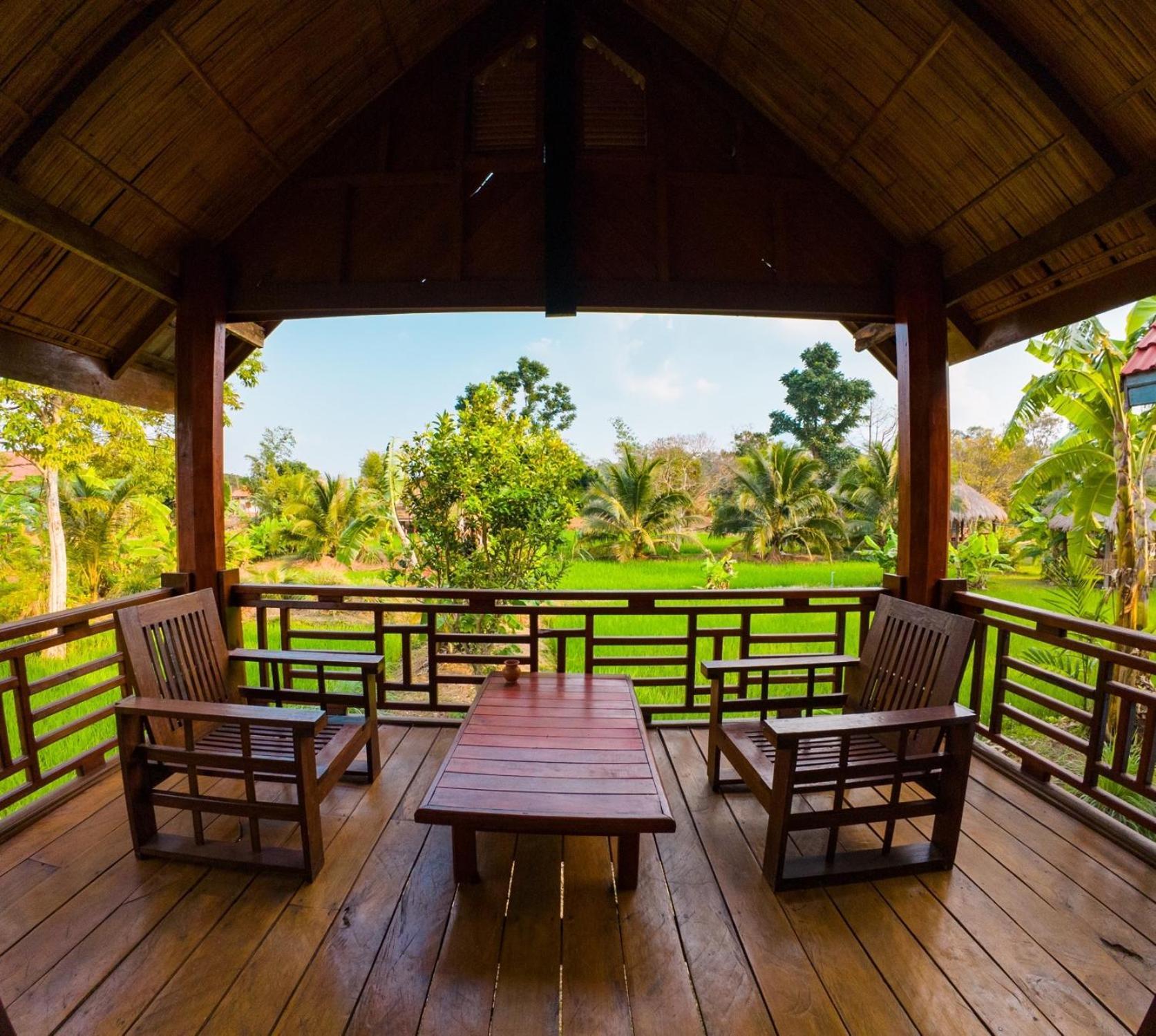 Bolaven Garden Bungalow And Tent - Tad Lo Ban Kiangtat المظهر الخارجي الصورة