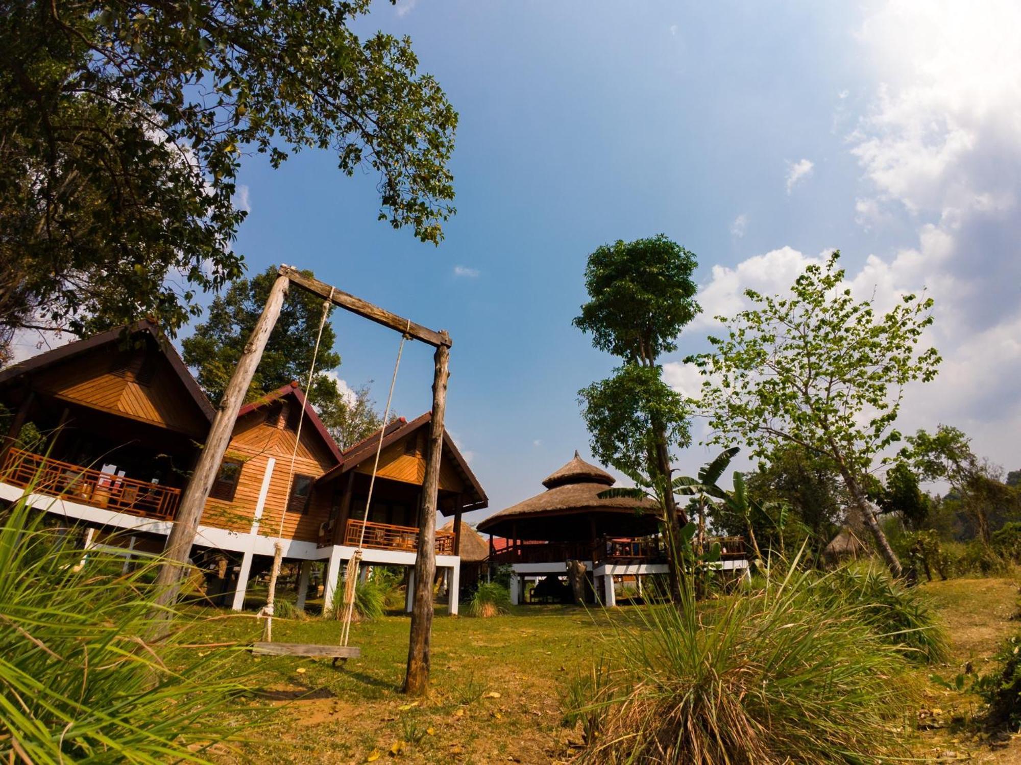 Bolaven Garden Bungalow And Tent - Tad Lo Ban Kiangtat المظهر الخارجي الصورة