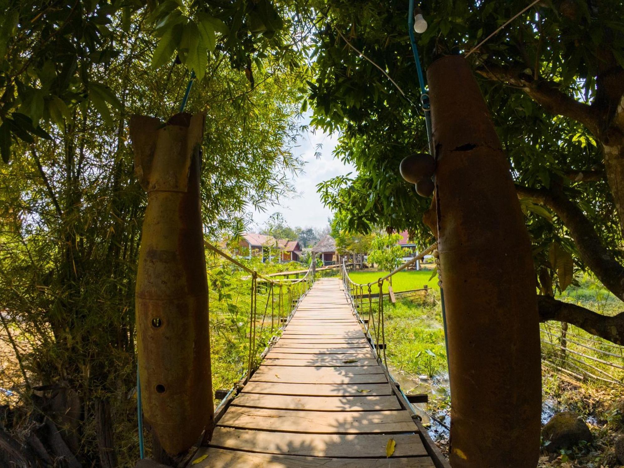 Bolaven Garden Bungalow And Tent - Tad Lo Ban Kiangtat المظهر الخارجي الصورة